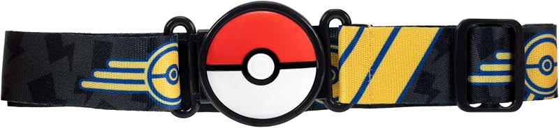 Set de cinturón Pikachu Clip ‘N’ Go de Pokémon: Figura de Batalla de Pikachu de 5 cm con Honor Ball, Ultra Ball y cinturón temático de Tipo eléctrico.