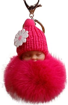 pink fluffy babydoll