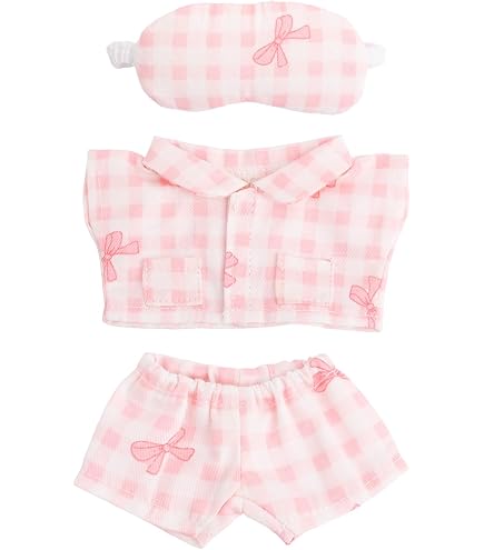 Set de 2 pièces vêtements et accessoire pour poupée Labubu 15 cm à 17 cm - Brun - Accessoire poupée - Achat & prix
