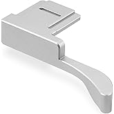 Haoge Metal Thumb Up Grip for Fujifilm X Half Camera Digital Accessories X-Half Hot Shoe Thumb Up Rest Support Handgrip Silver THB-XHALF-S