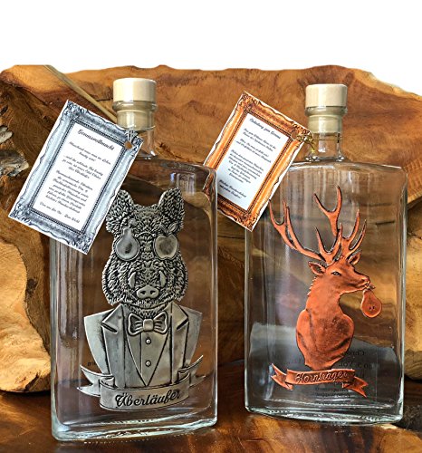 Geschenkset Edel-Brände: Hornträger (Williams) und Überläufer (Obstler) - Das Geschenk für Männer, Jäger und Sammler (2… – Bild 7