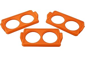 Blackstone 5600 Silicone Egg & Omelet Ring for Breakfast, Non Stick Food Grade Round Egg Cooking Shapers Ring Mold for Pancak