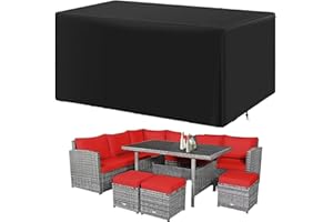 Patio Furniture Covers Waterproof 70x26x30inch/LxWxH Outdoor Garden Furniture Covers, Heavy Duty Patio Furniture Set Cover fo