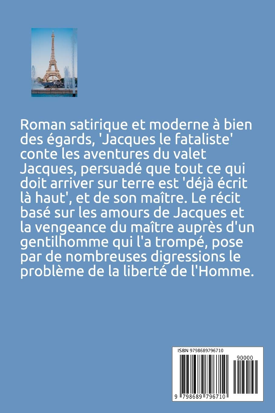 Amazon Com Jacques Le Fataliste Et Son Maitre Roman Philosophie Classique Integral N Biblio Vie French Edition 9798689796710 Diderot Denis Books