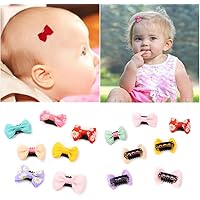 Voarge Baby Haarbänder 20 Stück - Bunte Haarschleifen Für Kleinkinder