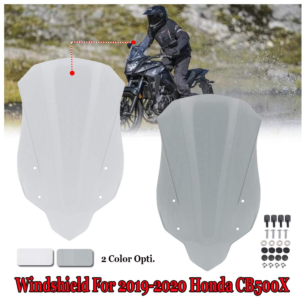 For Honda CB500X Wind Deflectors Motorcycle Accessories Windscreen Windshield Shield Screen 2016 201