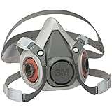 3M Half Facepiece Reusable Respirator 6100/07024(AAD), Respiratory Protection, Small (Pack of 1)