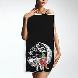 Pfrewn Astronauts and Aliens Hand Towels for