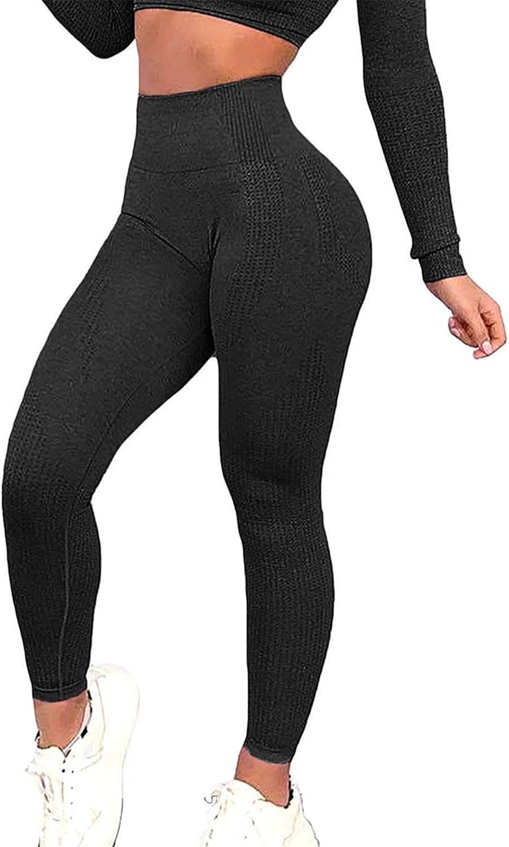 running in yoga pants