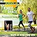 ANRi.e. Knee Brace for Meniscus Tear Arthritis - Patella Stabilizer Knee Braces for Men Women Kids Boys - Compression Knee Sleeve for Running Volleyball Sleeve Crossfit Powerlifting - Gray, XL