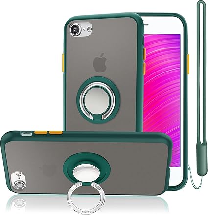 Amazon Co Jp Takyu Iphone Seケース 第2世代 Iphone8ケース Iphone7ケース Iphone6ケース リング付き スマホリング 耐衝撃 保護カバー 車載ホルダー対応 軽量 取り出し易い 携帯カバー ス 落下防止 ハンドストラップ付き 4 7インチ グリーン 家電 カメラ