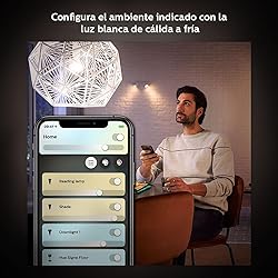 Philips Hue White A19 Single LED Bulb Works with