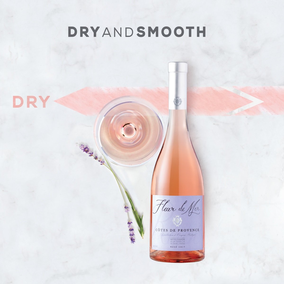 Fleur De Mer Rose Wine 750 Ml At Amazons Wine Store