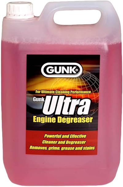 Gunk GK6868 Ultra Engine Degreasant, 5 Liter – Water Based Degreaser