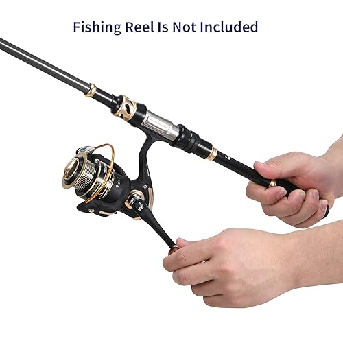 Magreel Telescopic Fishing Pole, 24T Carbon Fiber Portable