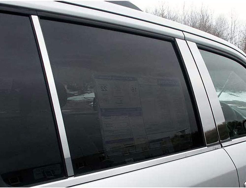 Brighter Design 6pc. Chrome Pillar Post Trim fit for 2009-2015 Honda Pilot