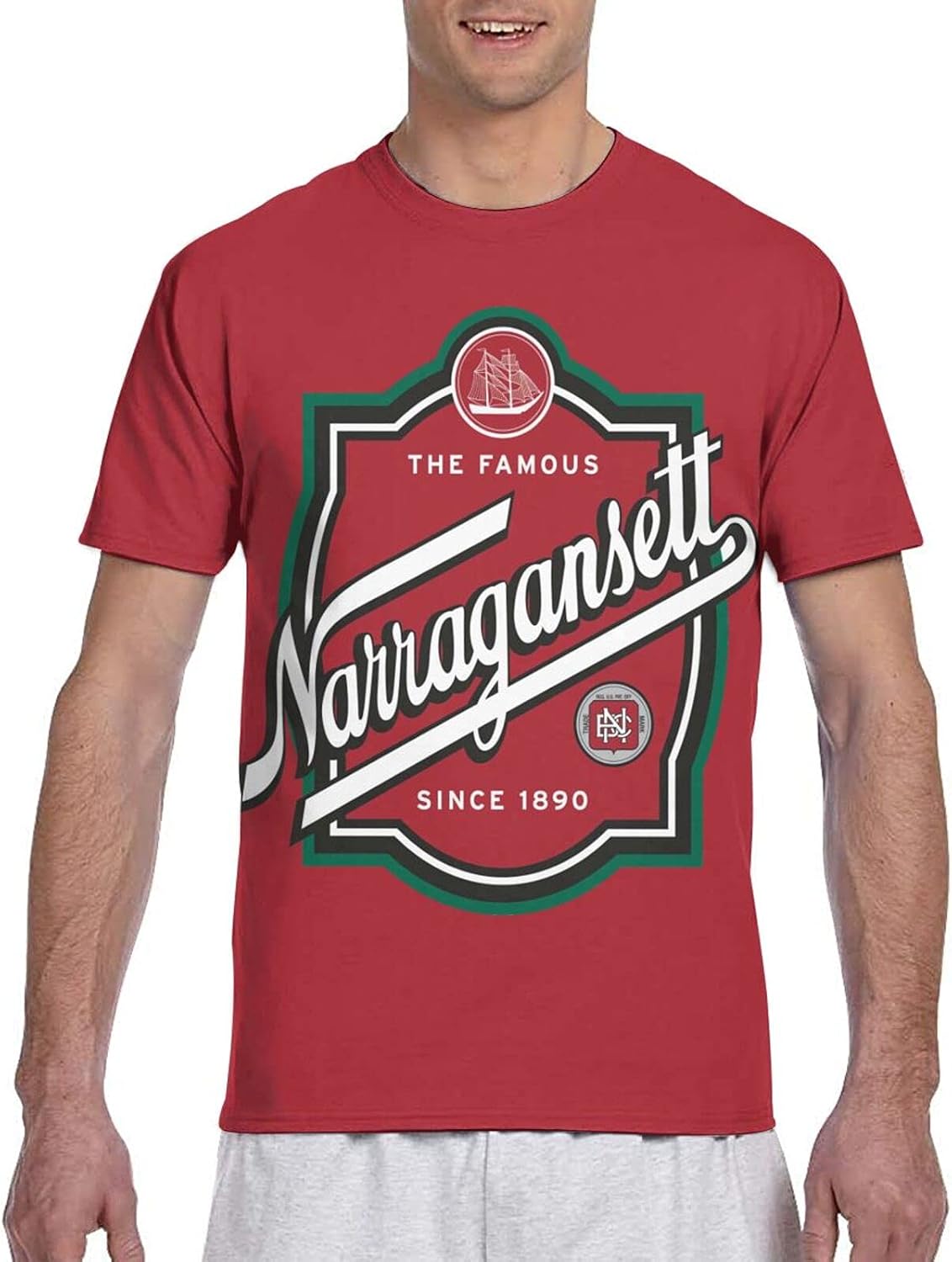 narragansett beer jaws t shirt
