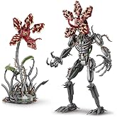 LQPFBSM 2-in-1 Strange Cannibal Flower Building Block Set 858 Pcs | Botanical Monster Action Figure for Adults &amp; Teens Sci-Fi Horror Creature Model Kit Unique Halloween Room Desk Decor Gift