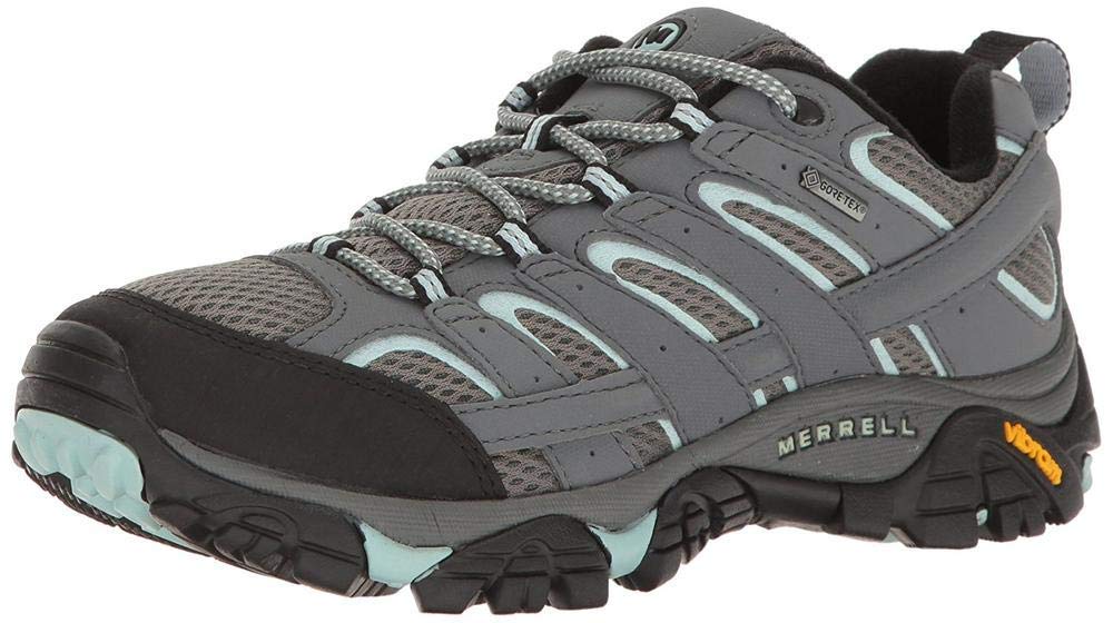 Merrell Women's Moab 2 GTX Waterproof Walking Shoe, Sedona Sage, 6.5