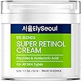 Retinol Cream, Retinol Face Moisturizer, Anti Wrinkle Cream For Face, Neck Firming, Retinol Eye Cream, Face Cream Anti Aging, Korean Skin Care Retinol Moisturizer, Collagen Retinol Hyaluronic Acid Cream