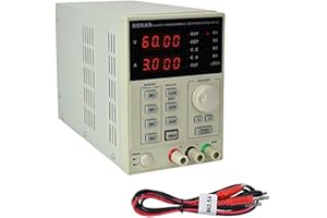 KORAD TECHNOLOGY KORAD KA6003P - Programmable Precision Variable Adjustable 60V, 3A DC Linear Power Supply Digital Regulated Lab Grade