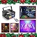 Laser Lights Led Projector,80 Patterns RG Laser DJ Stage Lighting,5 Sources Apertures Lens Red and Green Show With Blue Auto Sound Activated, Best For Disco/Wedding/Birthday/Family Party/ Clubs etc
