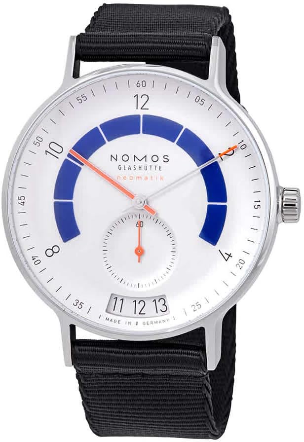 NomosAutobahn Neomatik Automatic White Dial Men's Watch 1303