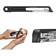 Dreamfarm Sharple Self-Sharpening Vegetable & Food Vertical Speed-Peeler - Black