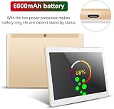 Padgene 10.1" Android 12 Tablet 4GB RAM 64GB ROM Octa-core 4G LTE WiFi FHD view 8