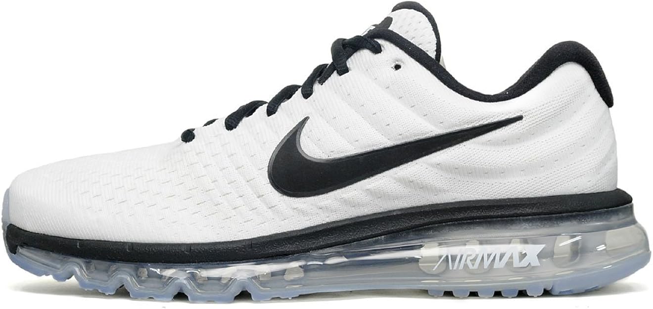 nike air max 2017 white red black