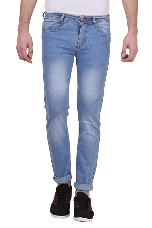 Buy X-CROSS Blue Jeans for Men (40) at Amazon.in