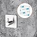 4 Pack 3M Self Adhesive Hooks ,Stainless Steel Robe/Towel hooks for Bath Kitchen Garage-Water Proof Heavy Duty