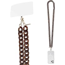 Cheap Plaid Leopard Print Crossbody Strap Neck Lanyard Phone Case