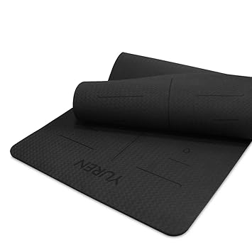 Amazon.com: Yuren esterilla de yoga grosor 10 mm. colchoneta ...
