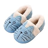 KVbabby Girls House Slippers Kids Plush House Shoes