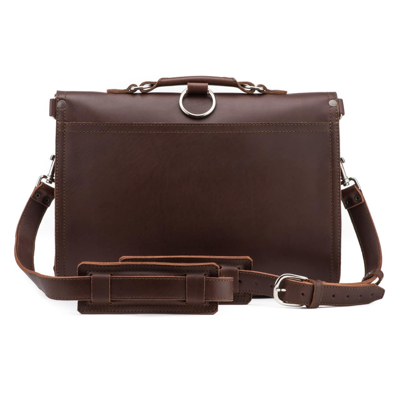 Saddleback Leather Thin Front Pocket Briefcase 100 All Leather