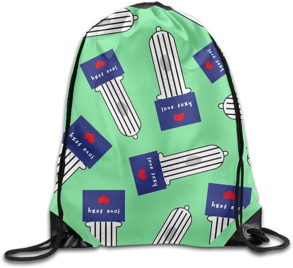 Dolf Bags Bait-Earthworm-Angling-Tournament Lightweight Drawstring Polyester Sackpack Tote Rucksack Backpacks with Pattern Printing