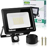 Tailcas Security Lights Outdoor Motion Sensor 30W 2700LM IP66