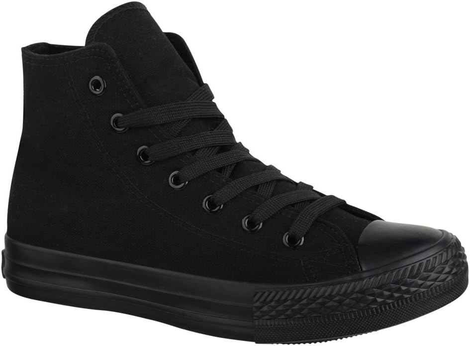 Elara Unisex Sneaker Textile High-Top Chunkyrayan