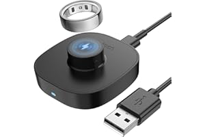 TONICOM Compatible with Oura Ring Gen4 - Smart Ring Charger Size 11, Portable Charging Dock with USB-C Cable