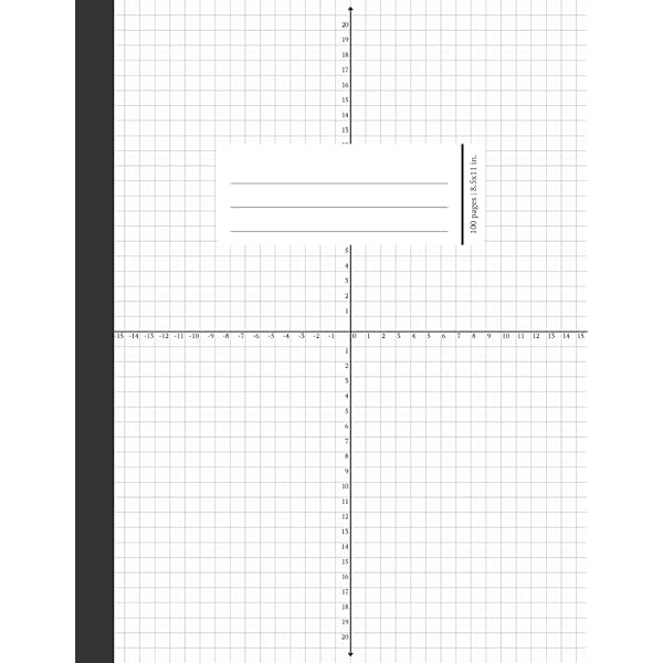 Coordinate Plane Graph Paper with XY Axis and With Numbers: 4x4
