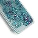 iPhone 6s case,iphone 6 case, Liujie Liquid, Cool Quicksand Moving Stars Bling Glitter Floating Dynamic Flowing Case Liquid Cover for Iphone 6 (blue+rose)