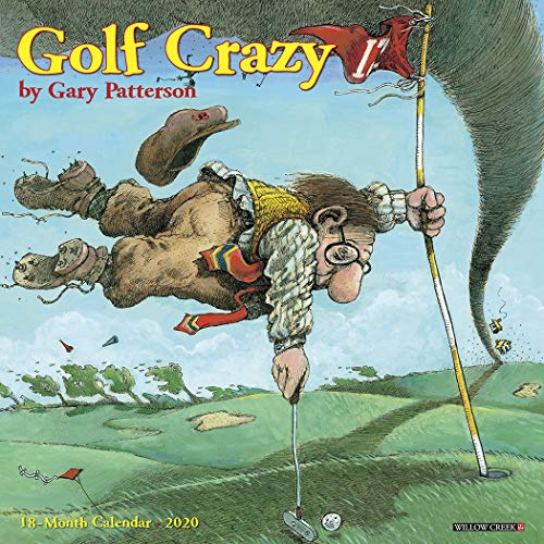 Golf Crazy by Gary Patterson 2020 Mini Calendar by 