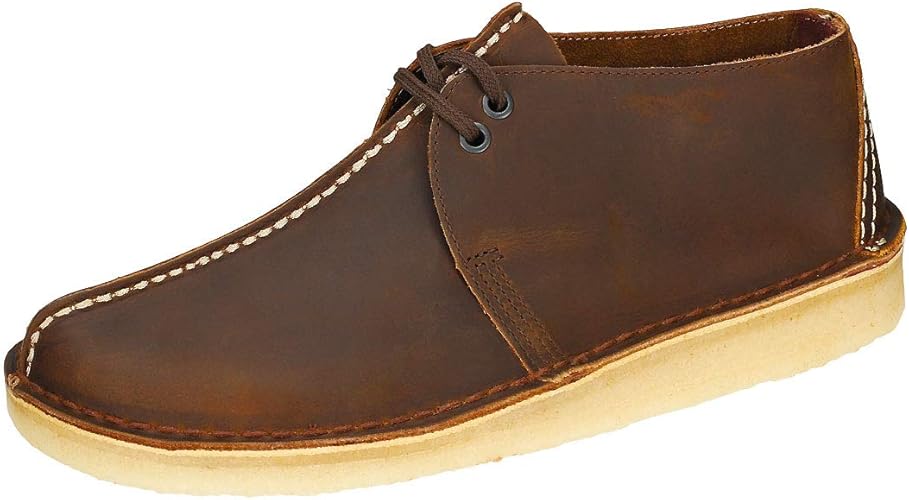 Clarks Originals herenschoenen, Desert Trek Derby, bruin - Beeswax Leather  - maat: 45 : Amazon.nl: Kleding, schoenen \u0026 sieraden
