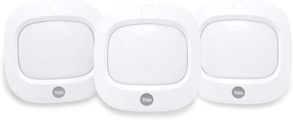 Yale Sync Alarm Pet Friendly Motion Detector PIR 3 Pack 200m Range