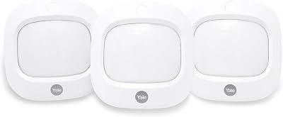 Yale Sync Alarm Pet Friendly Motion Detector PIR 3 Pack 200m Range