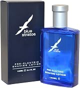Blue Stratos Pre-Electric Shaving Lotion Multi-Pack view 1