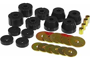 Prothane (4-102-BL) 72-85 Dodge Truck Body Mounts - Black
