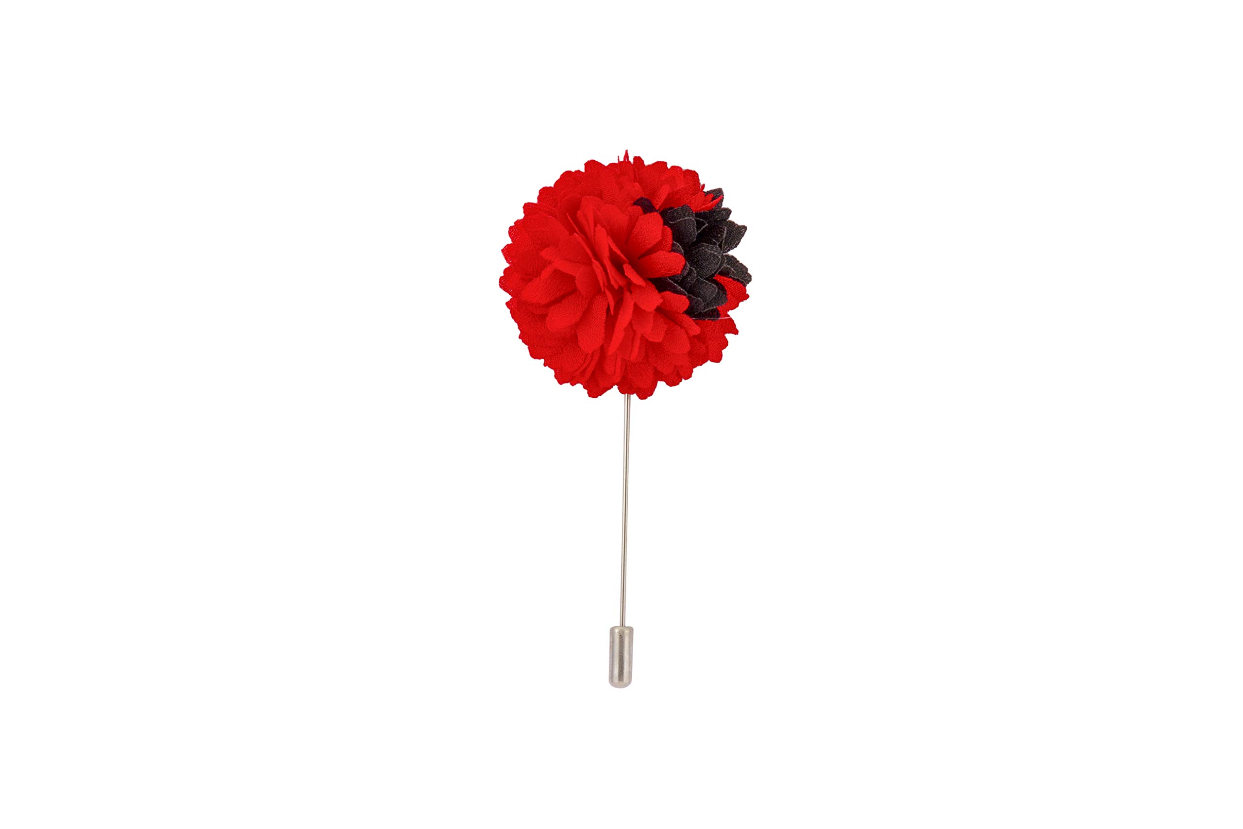 Brooch Lapel Pin for Men Men's Lapel Pin Handmade Lapel Flower Stick Boutonniere Pin with a Gift Box for Suit Wedding Groom LP-28