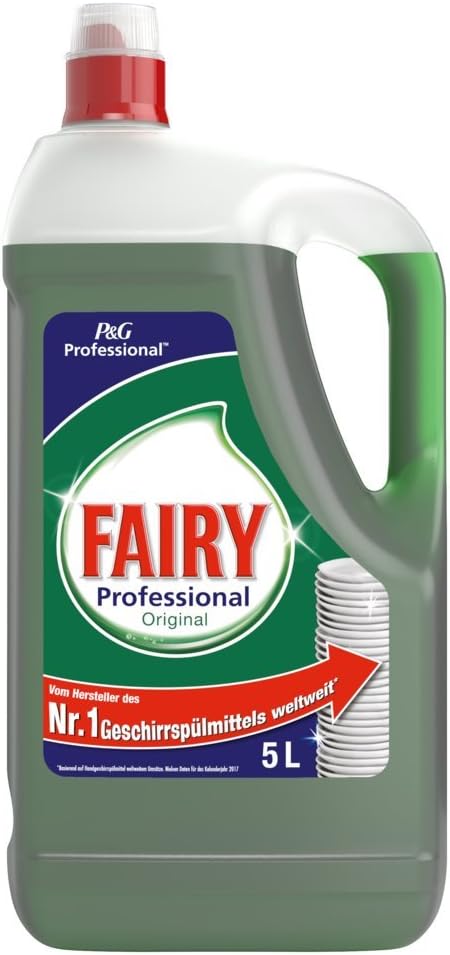 Fairy Wash up Original Detergent, 5 l (Pack of 1)